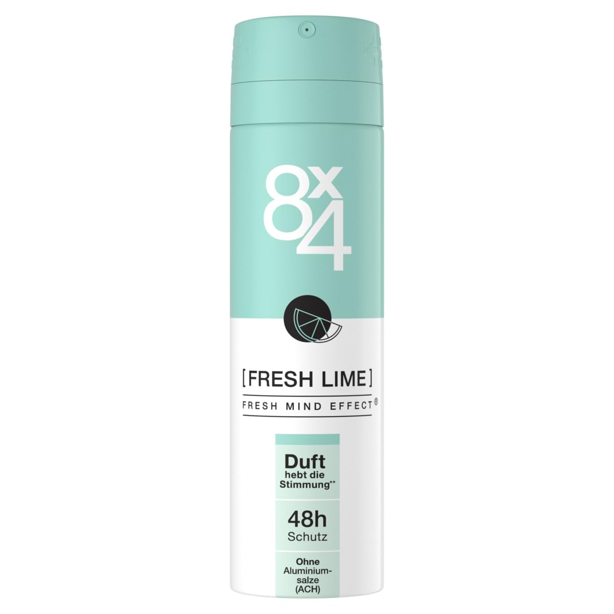 8x4 Deospray 150 ml.	Fresh Lime