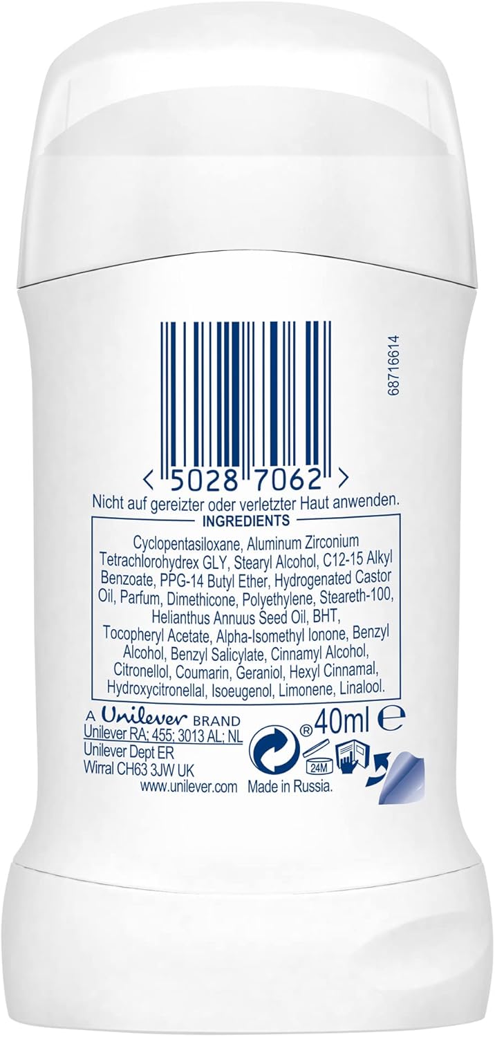Dove Deo Stick 40 ml.	Invisible Dry
