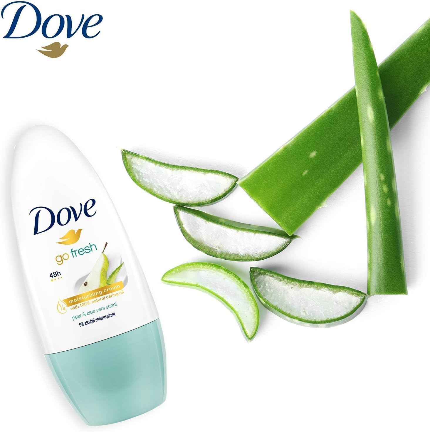 Dove Roll-On 50 ml.	Pear & Aloe Vera