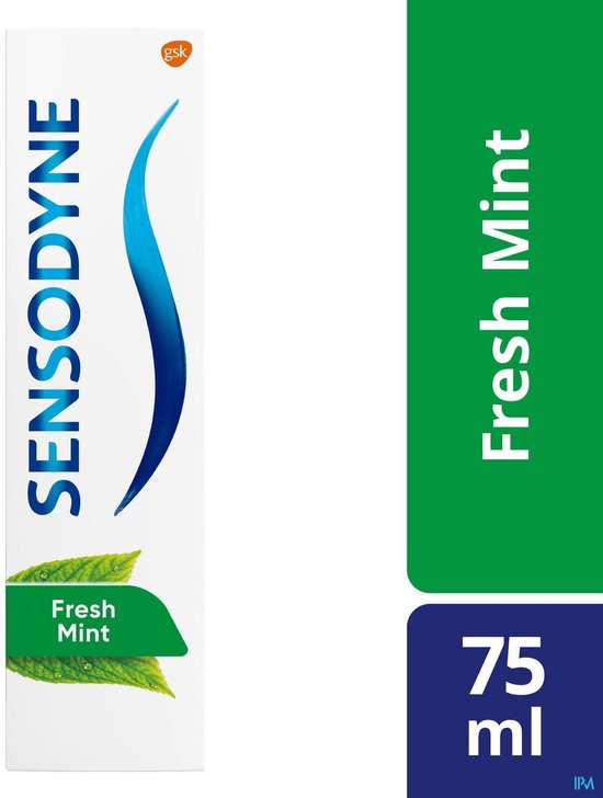 Sensodyne Tandpasta 75 ml.	Fresh Mint