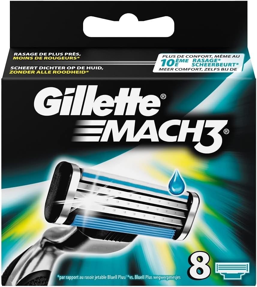 Gillette Mesjes 8-pack	Mach 3