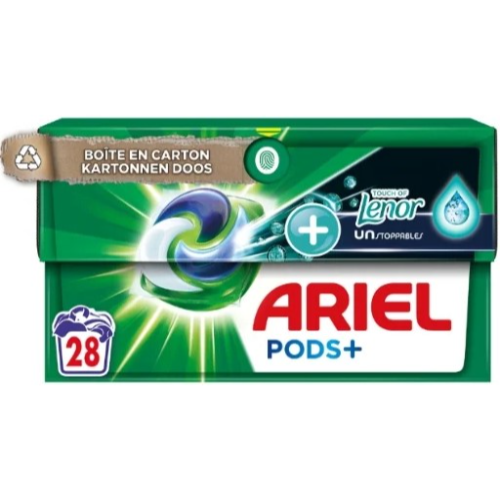 Ariel Pods+ '28	Touch of Lenor Unstoppables
