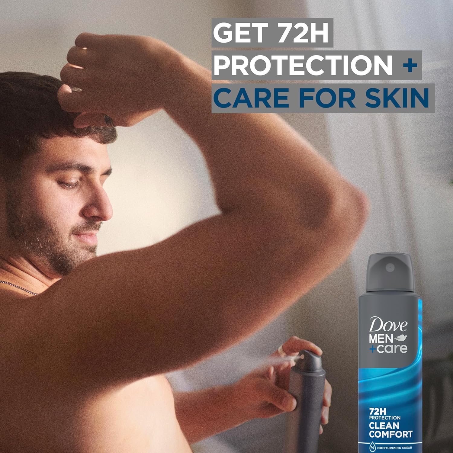 Dove Men+Care Advanced Clean Comfort Anti-Transpirant Deodorant Spray 150 ML