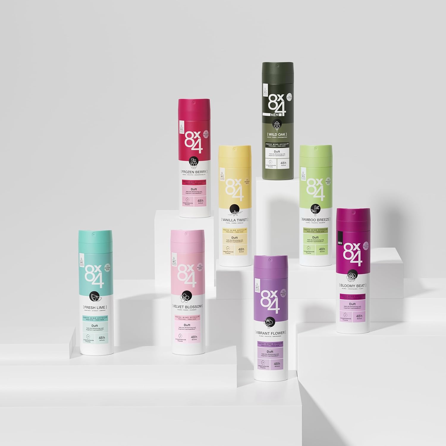 8x4 Deospray 150 ml. MEN	Wild Oak