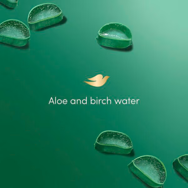 Dove Advanced Care Shower Foam Fresh Hydration Aloe Birch Sap 225 Ml