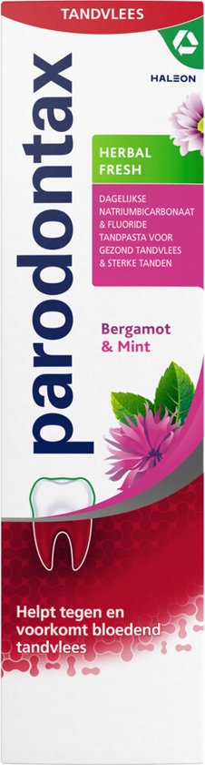 Parodontax Tandpasta 75ml.	Herbal Fresh