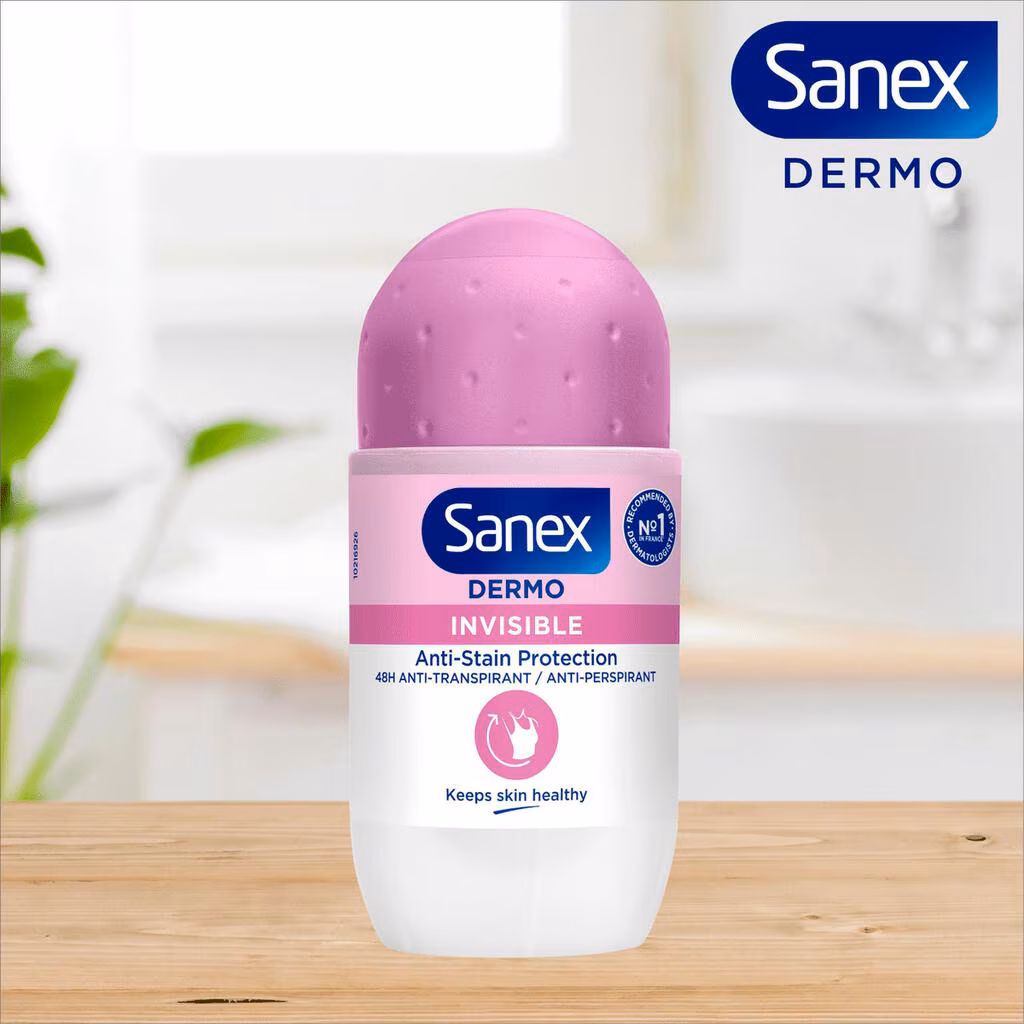 Sanex Roller 50 ml.	Dermo Invisible