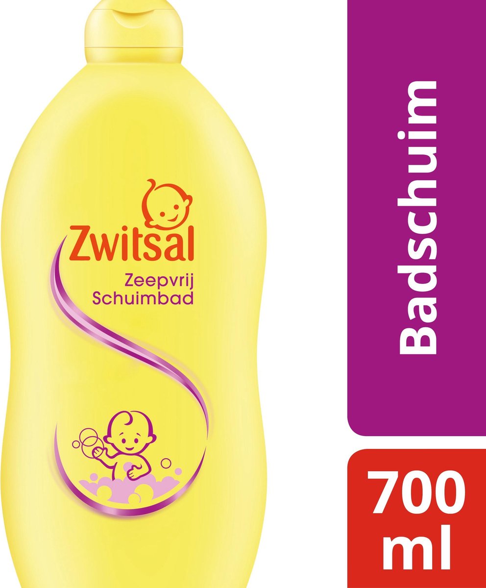 Zwitsal Zeepvrij Schuimbad 700ml