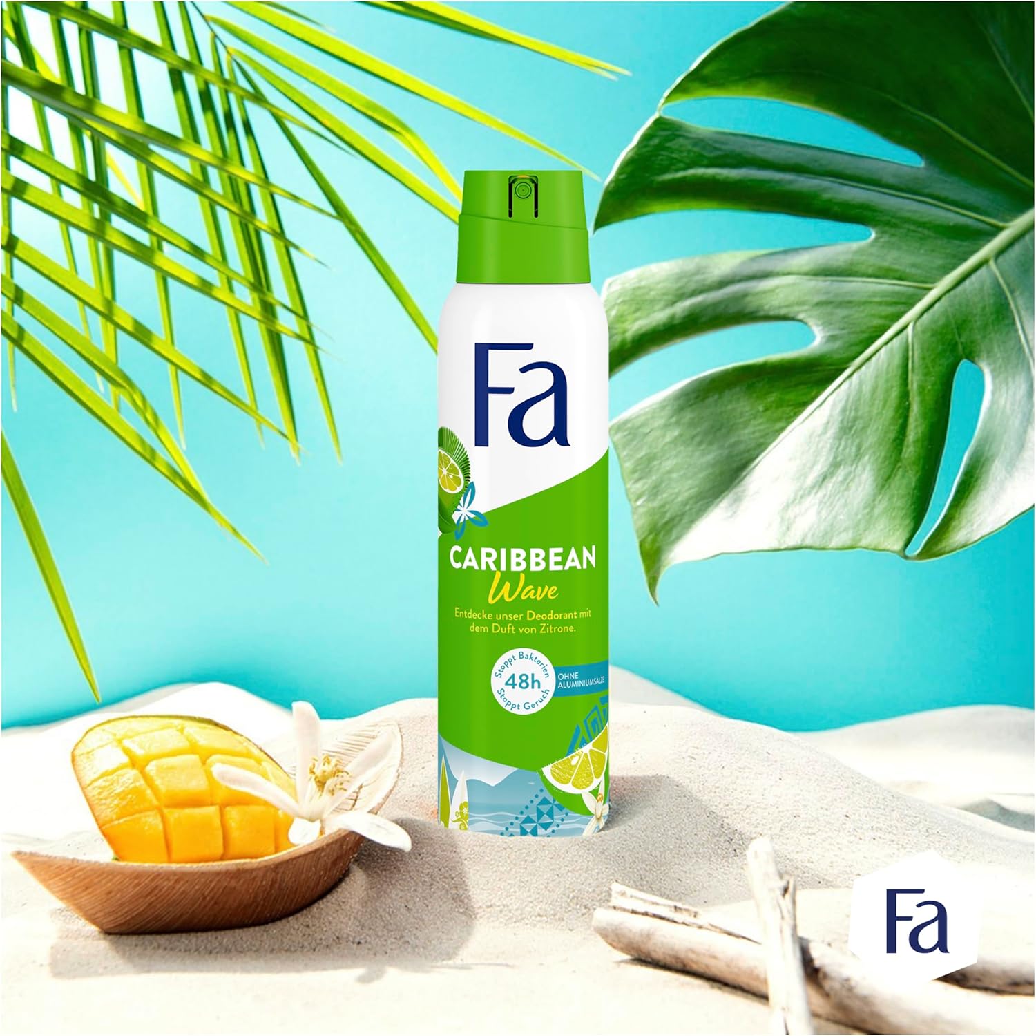 FA Deospray 150 ml.	Caribbean Wave