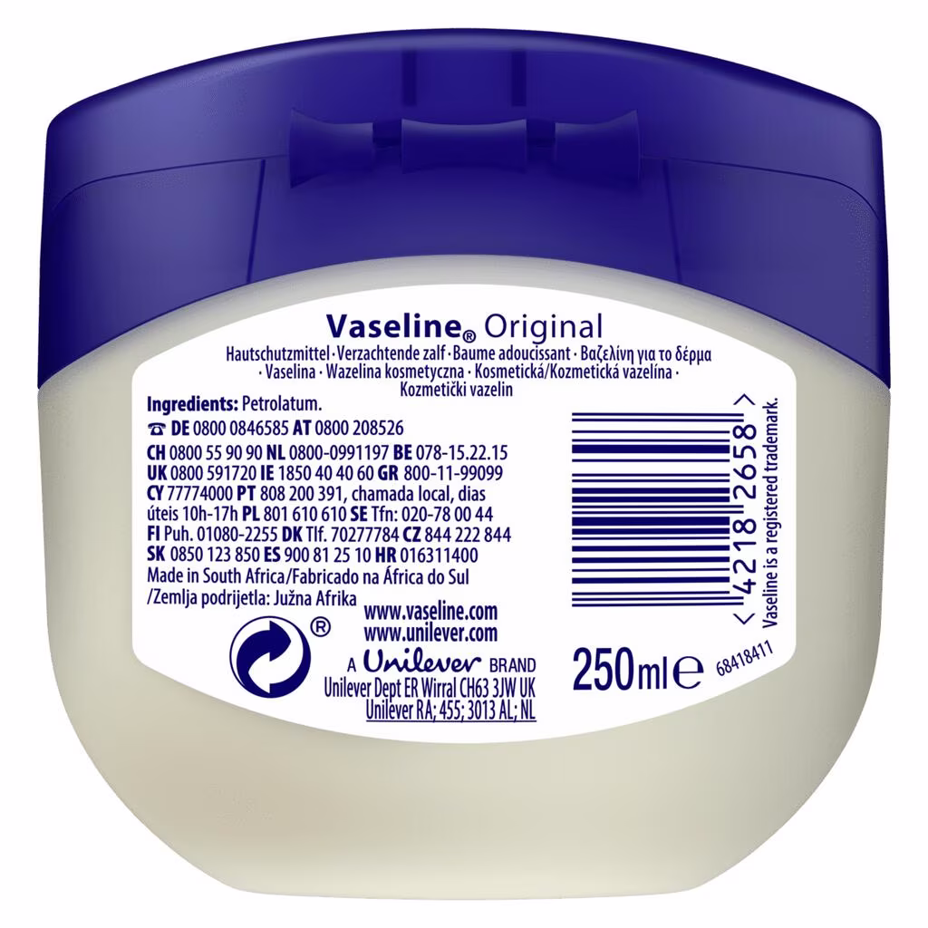 Vaseline Jelly 250 gr.	Original
