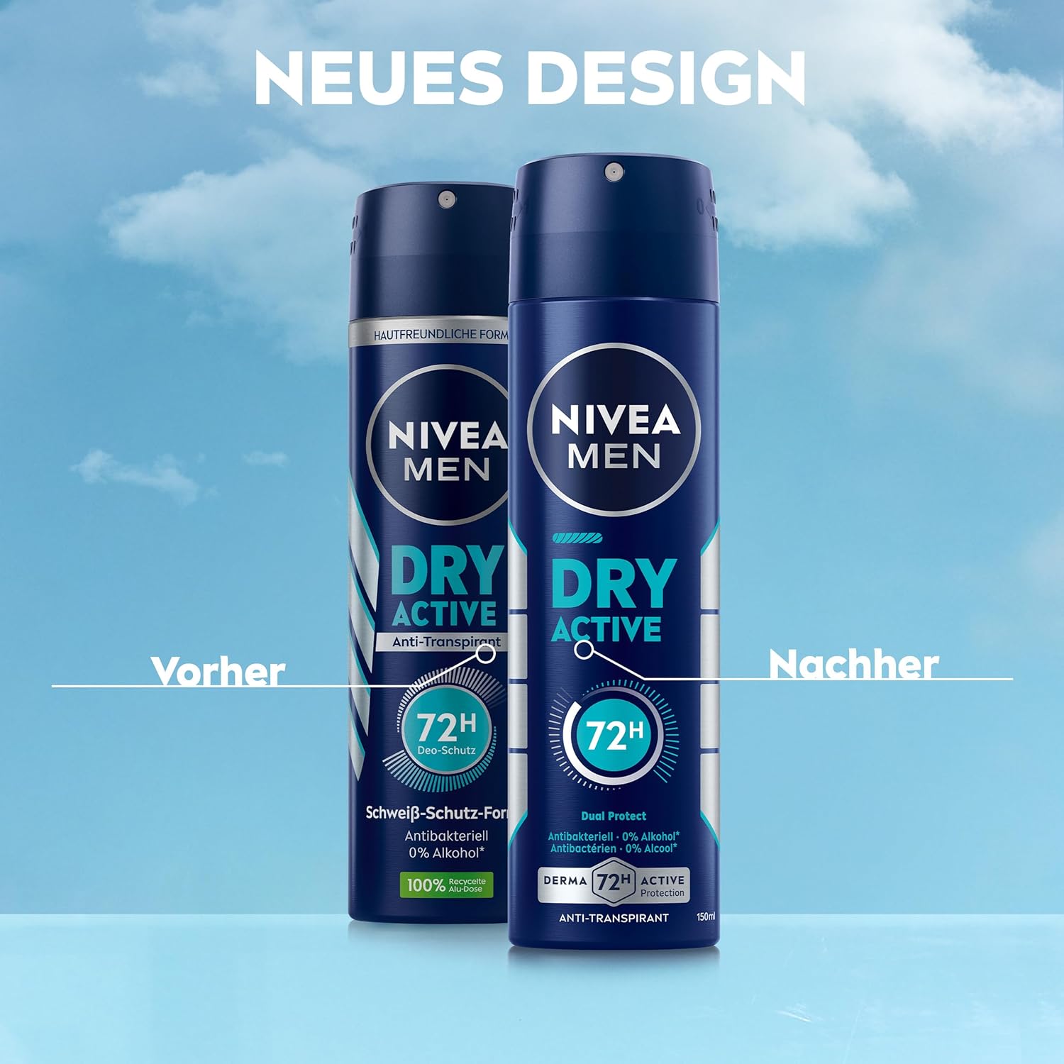 NIVEA MEN Deospray 150 ml – Dry Active