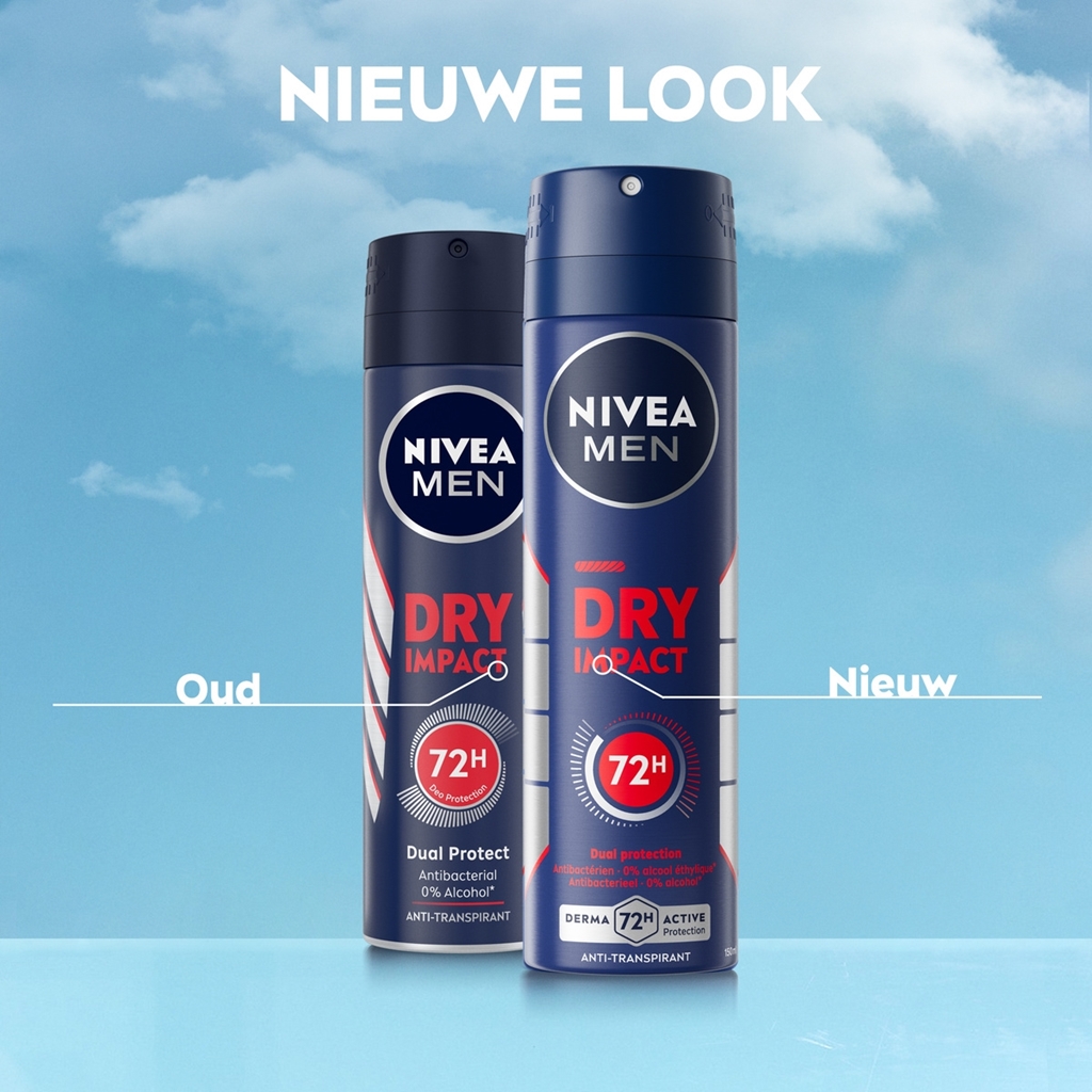 NIVEA MEN Deospray 200 ml – Dry Impact