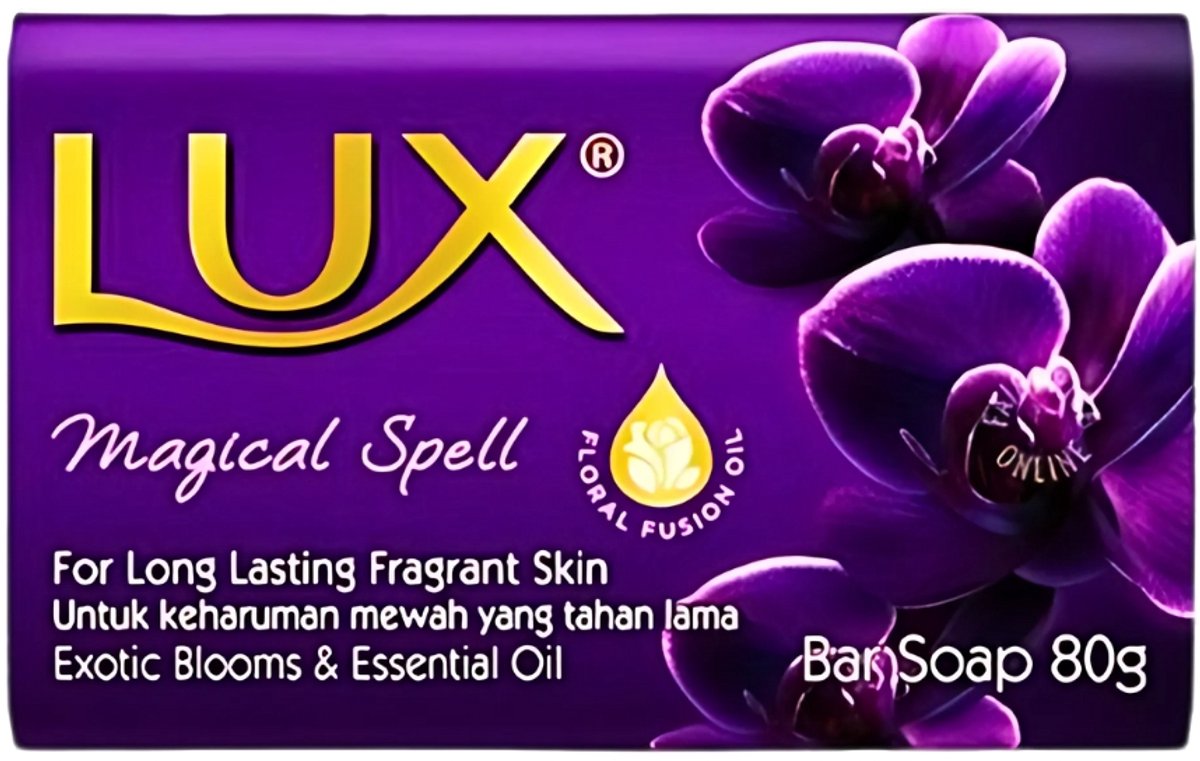 Lux Toiletzeep 80 gr.	Paars (Magical Spell) 12x80g