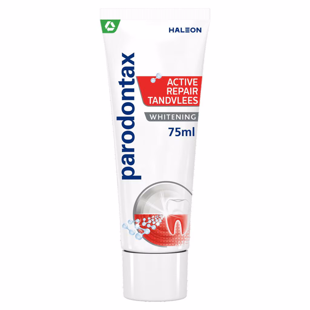 Parodontax Tandpasta 75 ml.	Active Repair Tandvlees Whitening