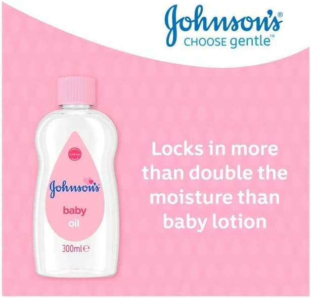Johnson's Baby Olie 300 ml.	Roze
