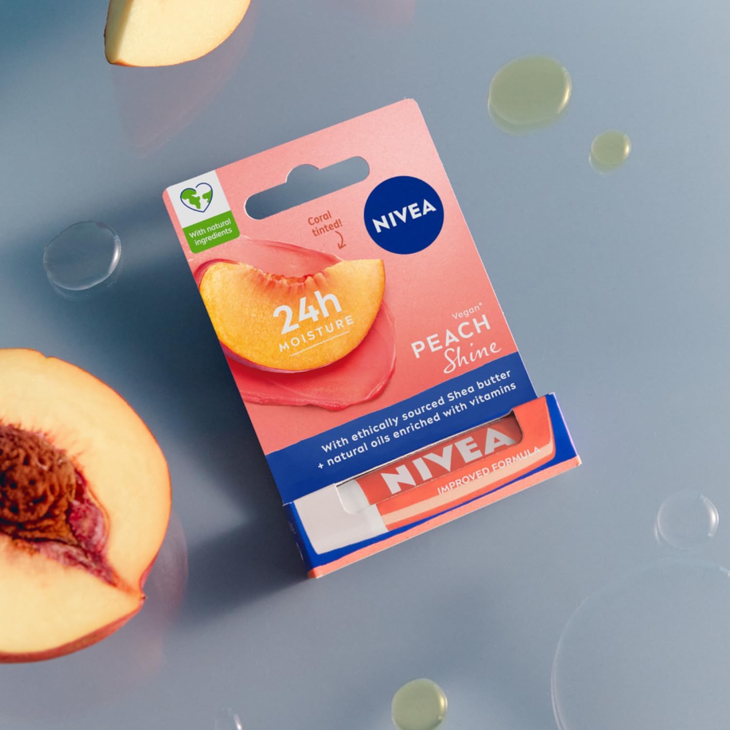 Labello 4,8 gr.	Peach Shine