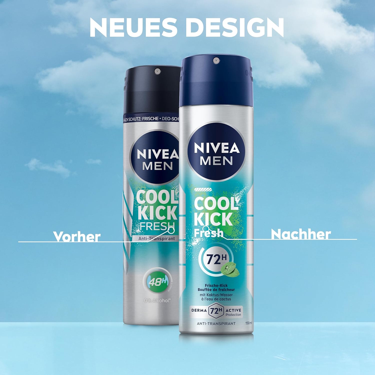 Nivea Deospray 150 ml. MEN	Cool Kick Fresh 48H