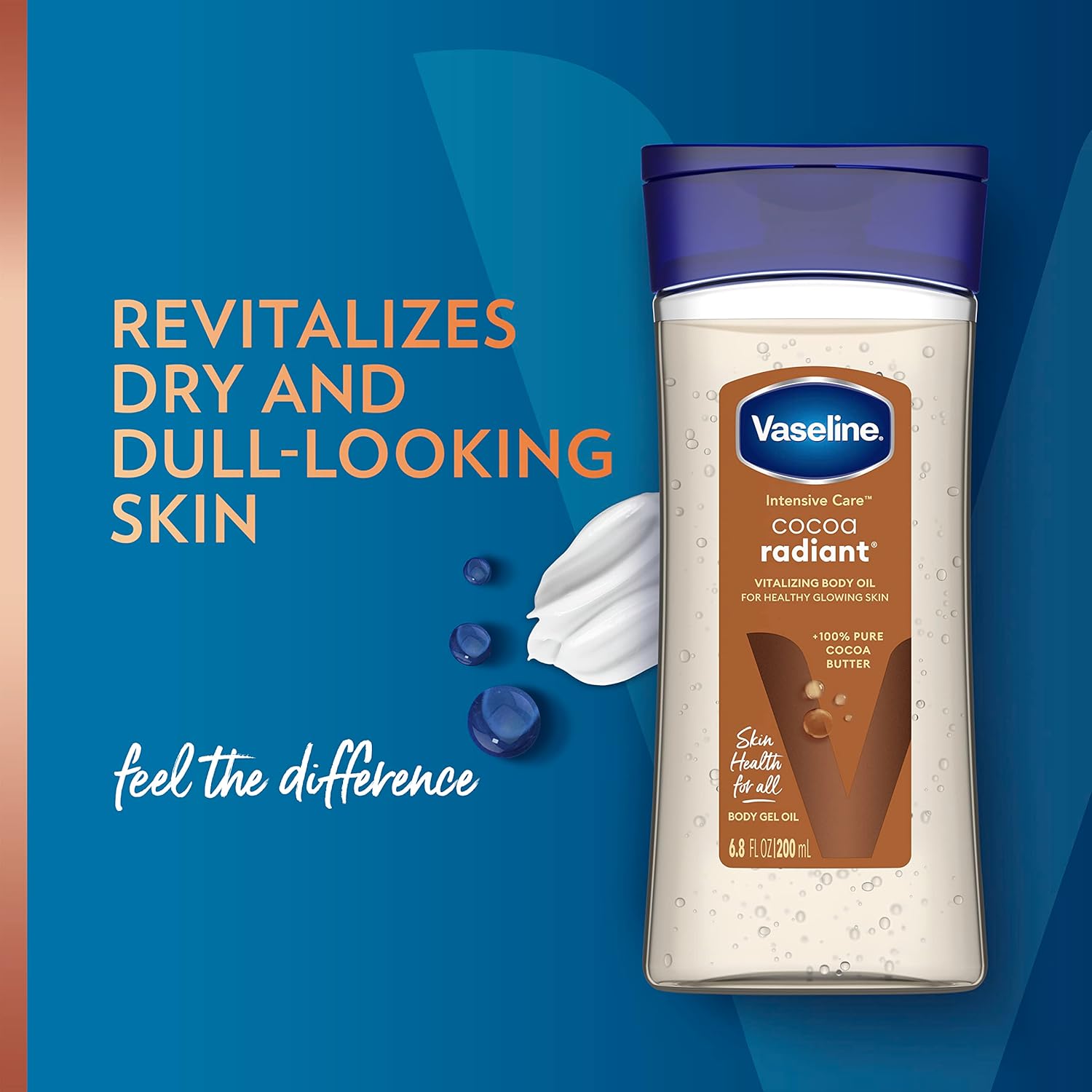 Vaseline Body Oil 200 ml.	Cocoa Radiant