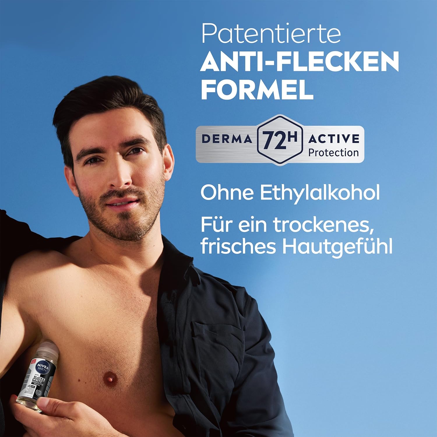 Nivea Roll-On 50 ml. For Men	Invisible Black & White Power