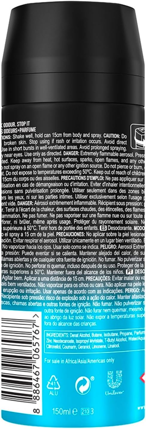 AXE Deospray 150 ml.	Ice Chill