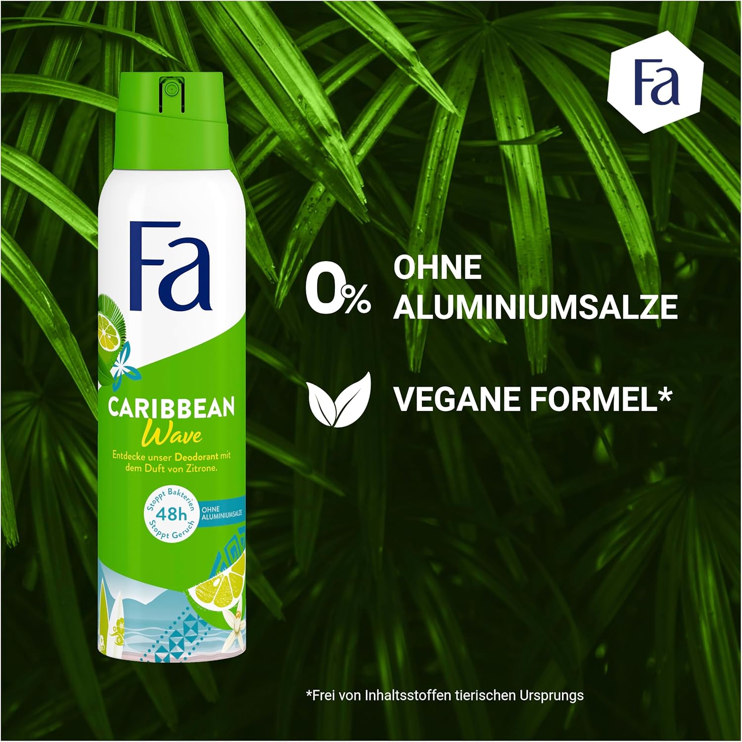 FA Deospray 150 ml.	Caribbean Wave
