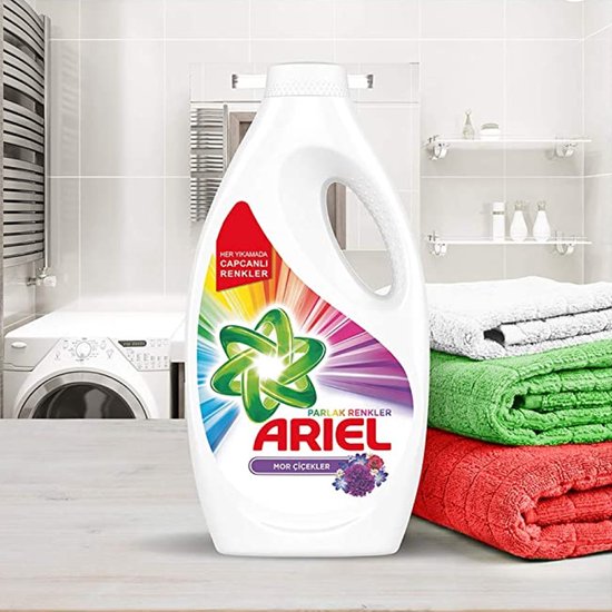 Ariel - Color - Wasmiddel - Vloeibaar - Paarse Bloem - 1,69L - 26 Wasbeurten