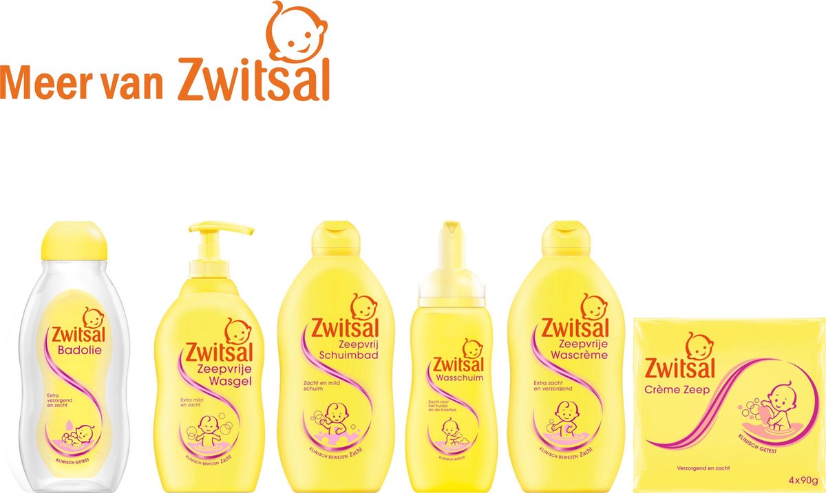 Zwitsal Zeepvrij Schuimbad 700ml