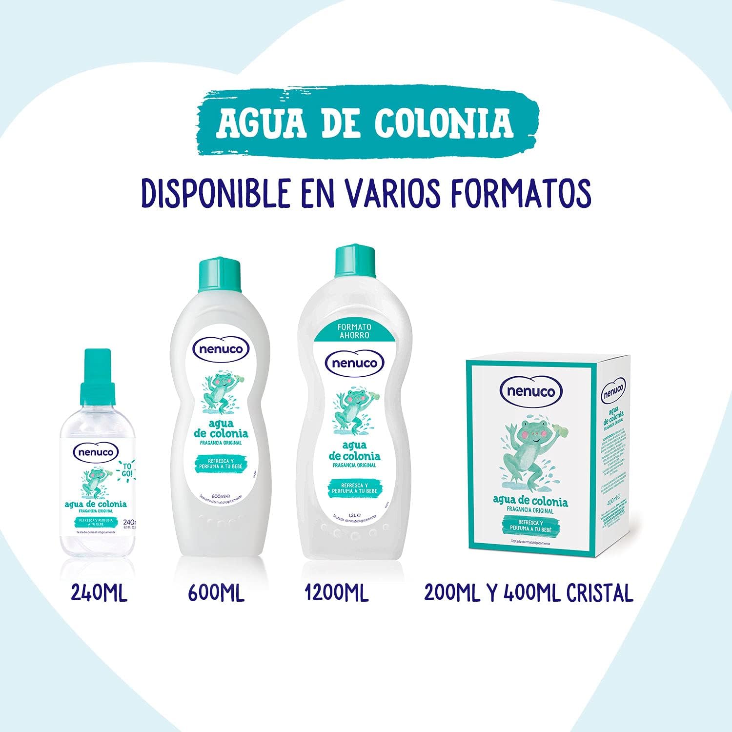 Nenuco Agua de Colonia 240 ml.	Spray Original