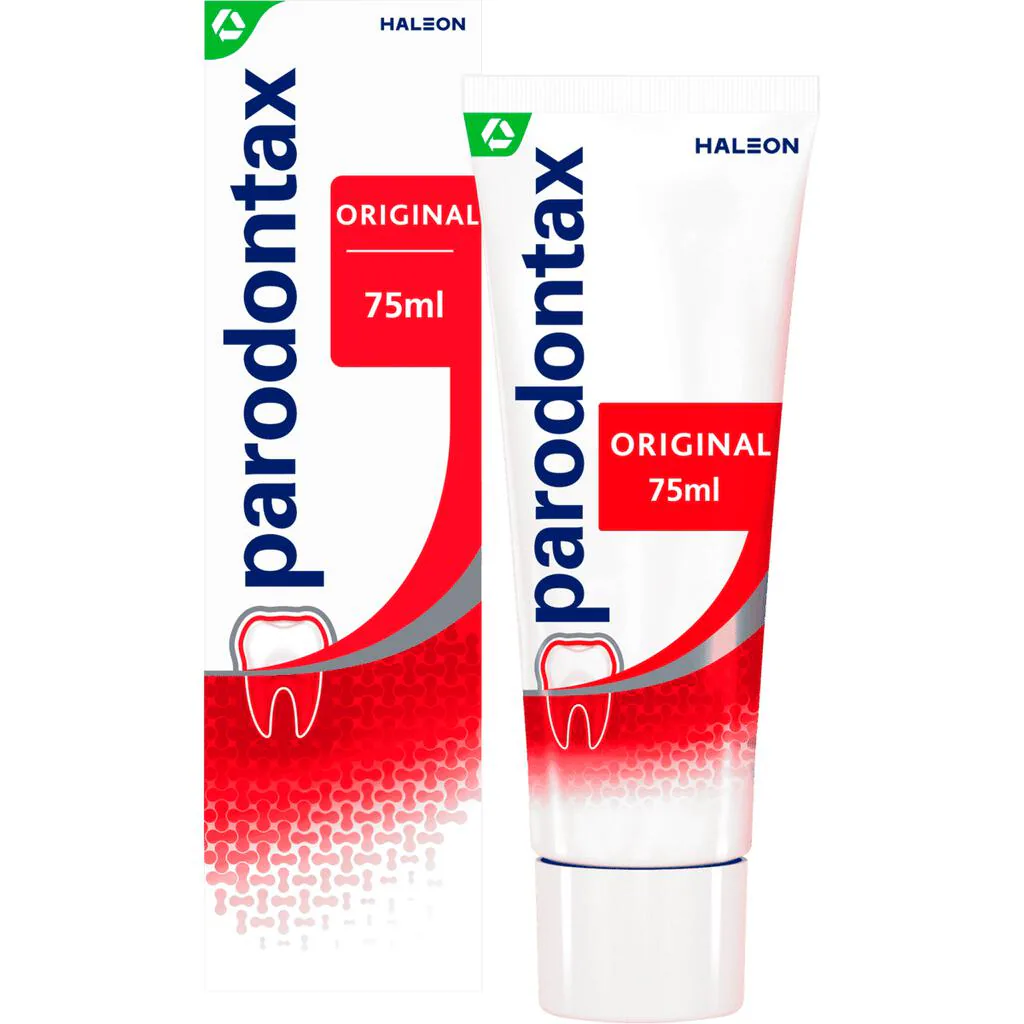 Parodontax Tandpasta 75ml.	Fluor/Original