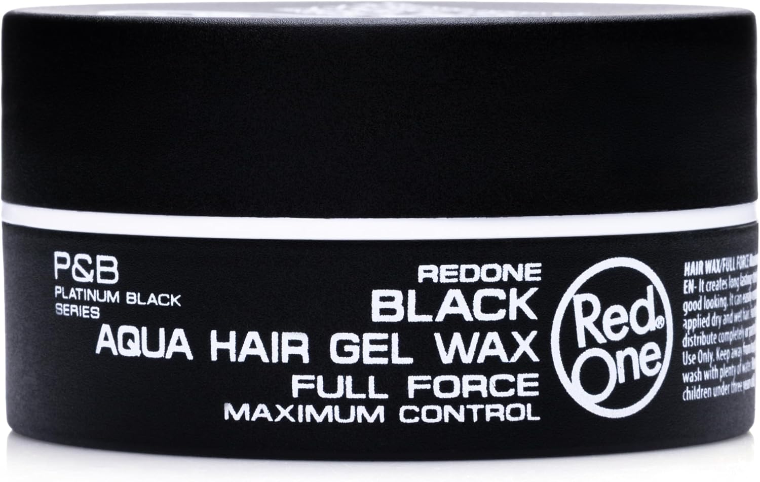 RedOne 150 ml	Aqua Hair Gel Wax (Black)