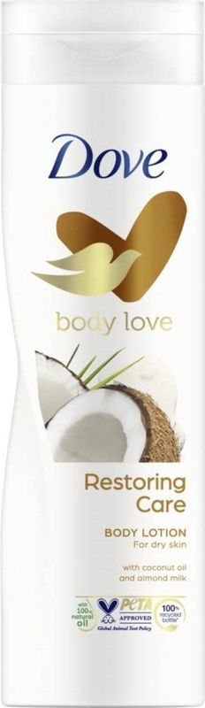 Dove Body Lotion 400 ml - Restoring Care (Kokos)
