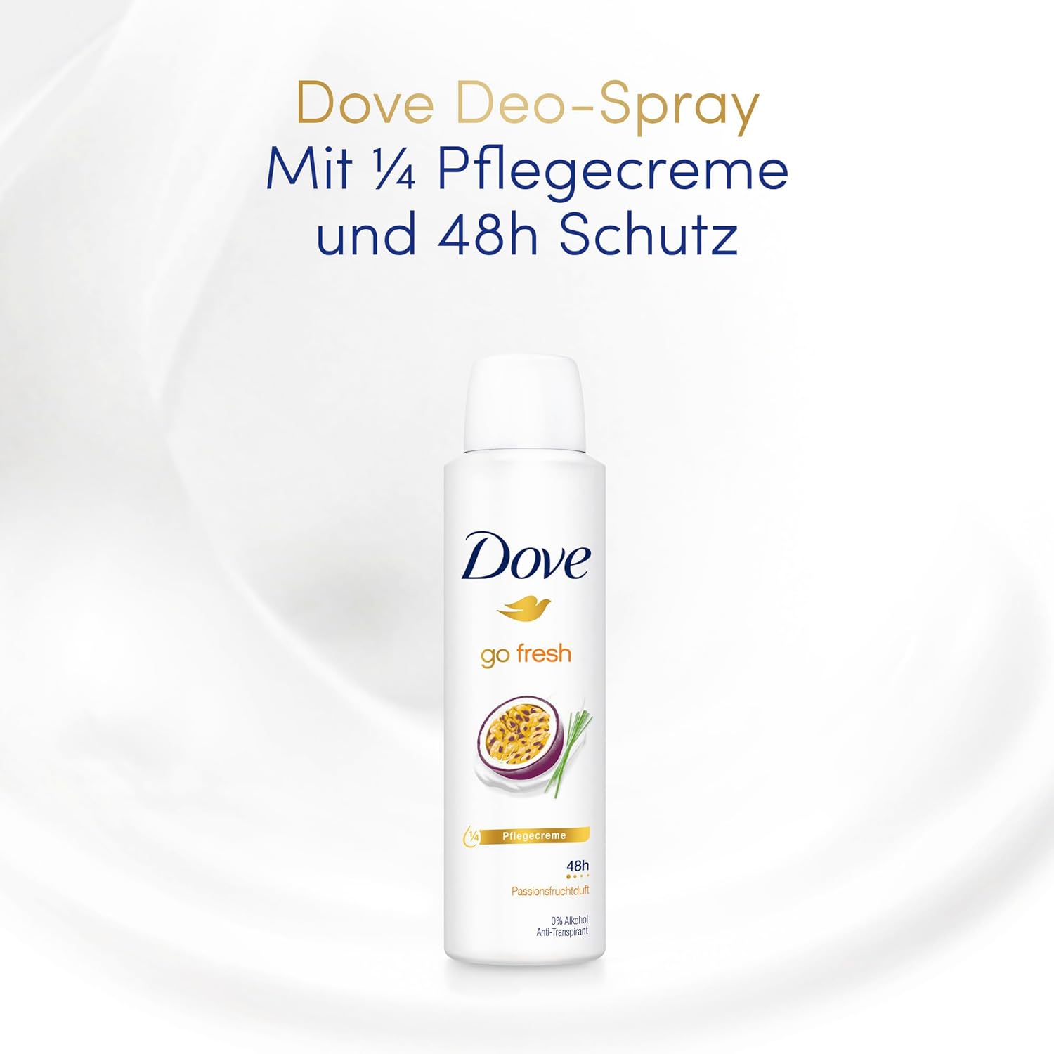 Dove Deospray 150 ml.	Go Fresh Passionfruit & Lemongrass