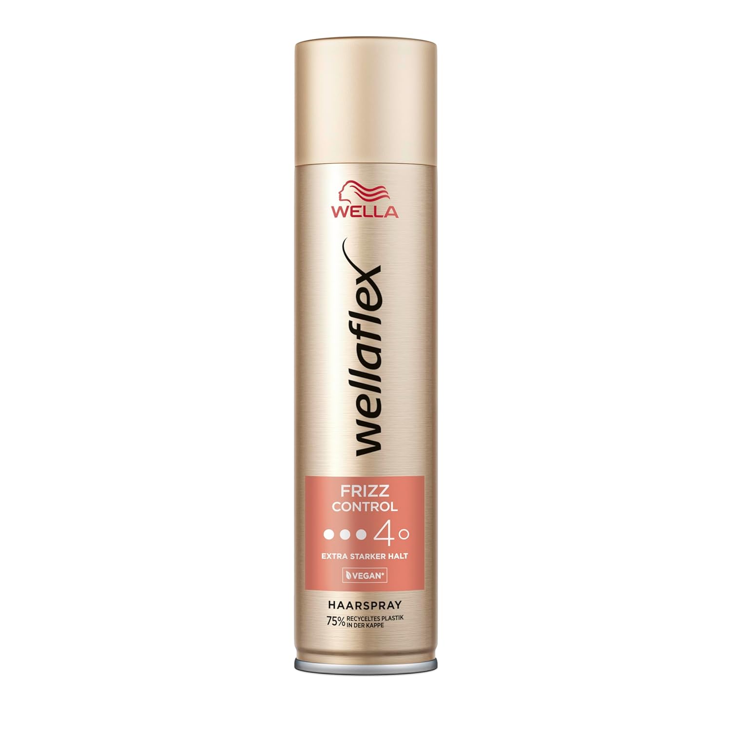 Wellaflex Frizz Control Hairspray Anti-Frizz Spray with 48h Extra Strong Hold