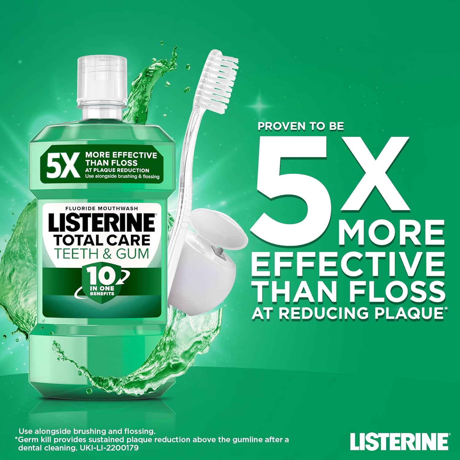 Listerine Mondwater 500 ml.	Total Care Milde Smaak
