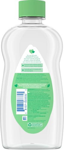 Johnson's Baby Olie 500 ml.	Groen (Aloe Vera)