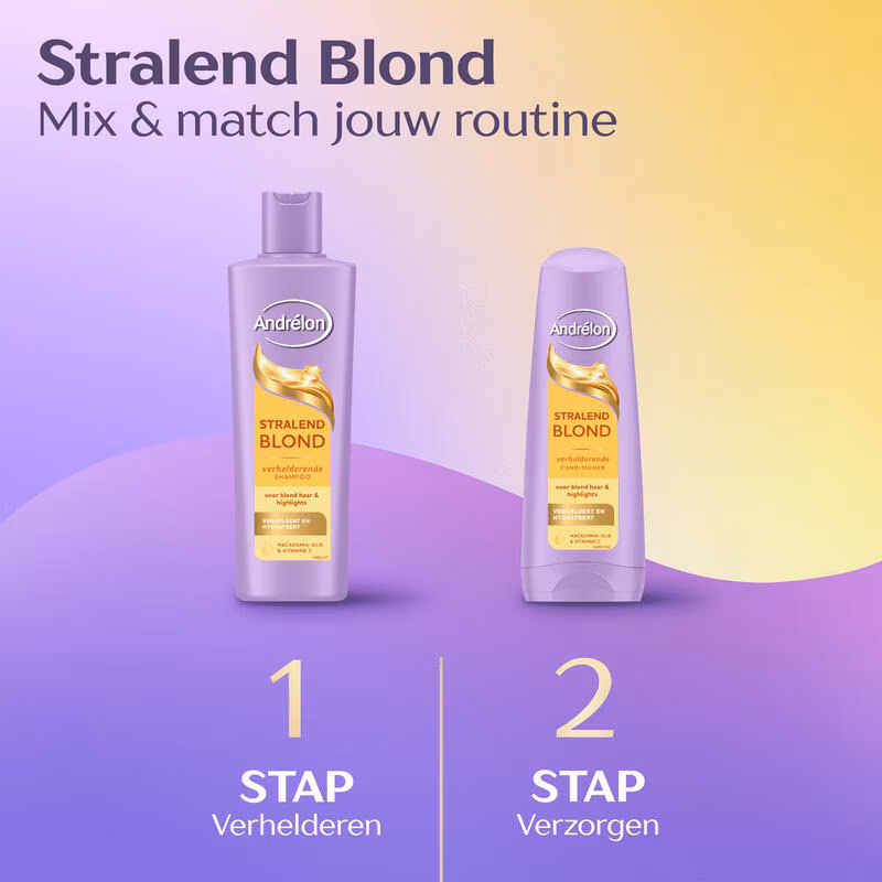 Andrelon Conditioner 200 ml.(Nieuw)	Stralend Blond