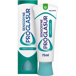 Sensodyne Proglasur Tandpasta 75 ml.	Fresh & Clean