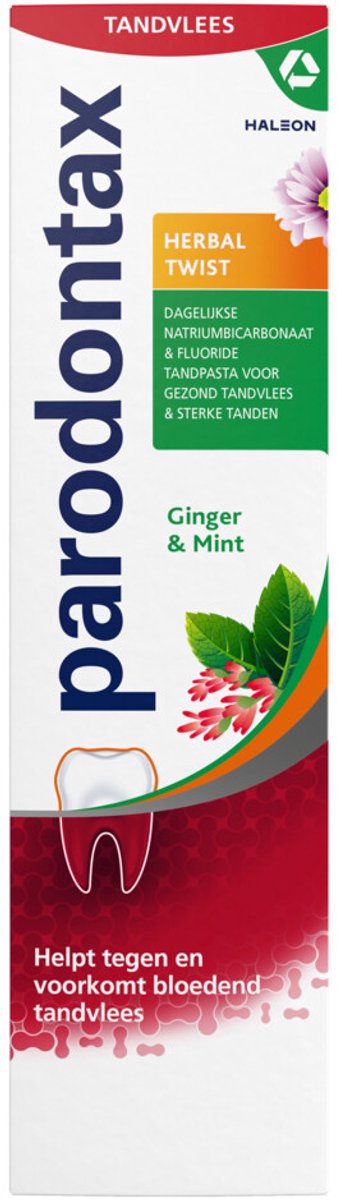 Parodontax Tandpasta 75ml.	Herbal Twist