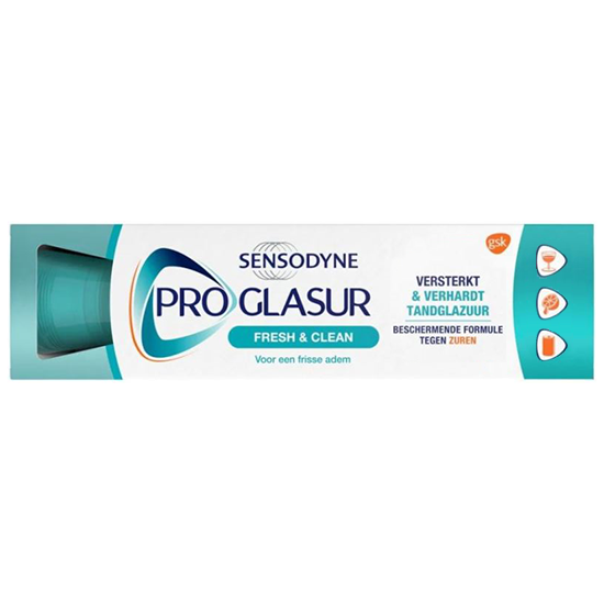 Sensodyne Proglasur Tandpasta 75 ml.	Fresh & Clean