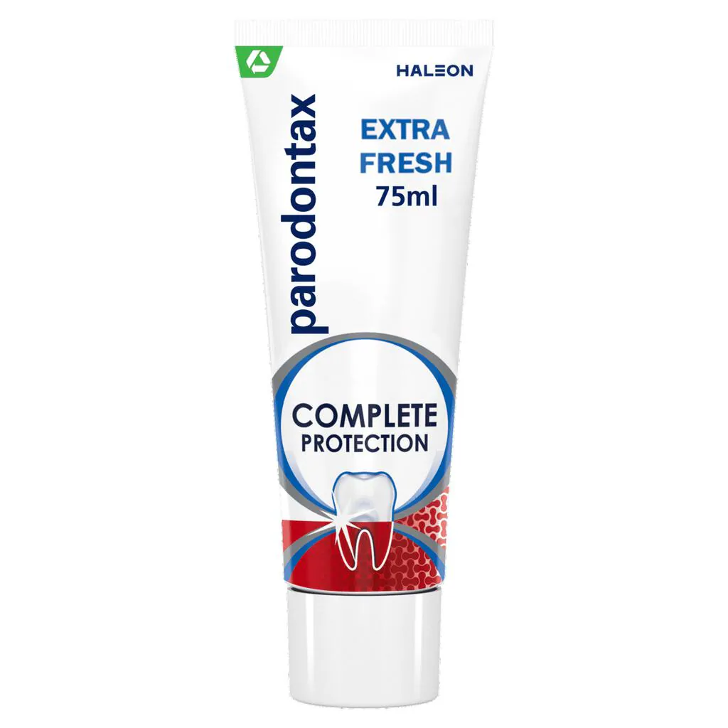 Parodontax Tandpasta 75 ml.	Complete Protection Extra Fresh