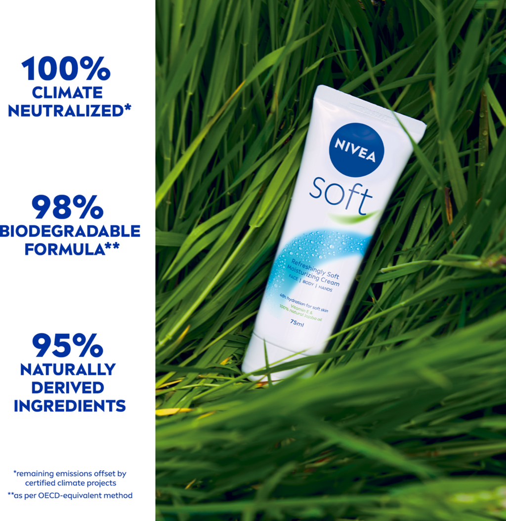 Nivea Creme Soft 75 ml.	Tube