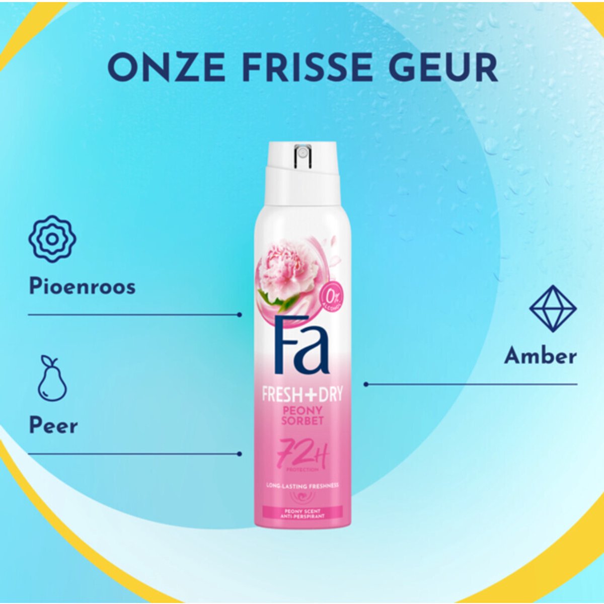 FA Deospray 150 ml.	Sweet Rose