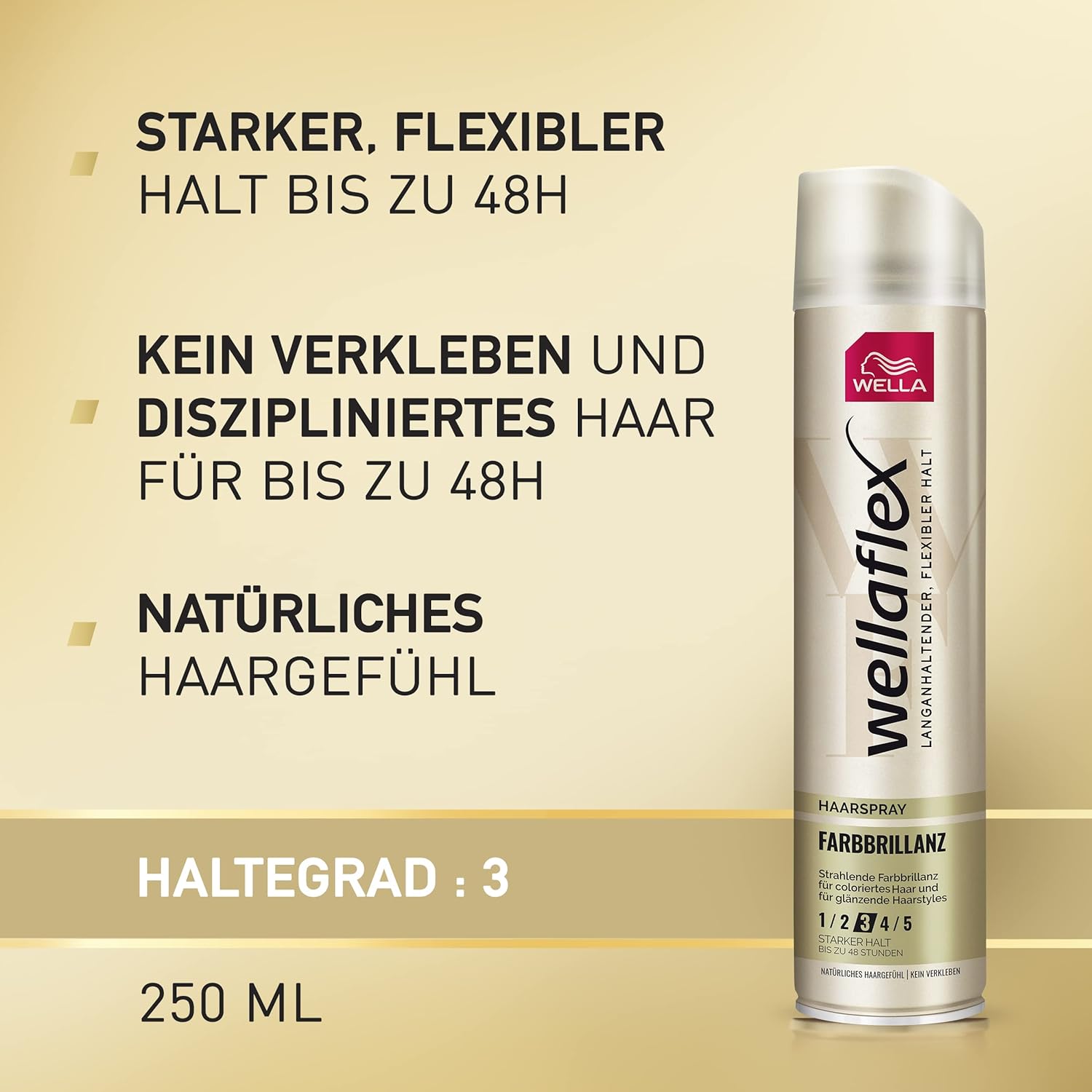 Wella Wellaflex Haarspray Colour Brilliance – 250 ml