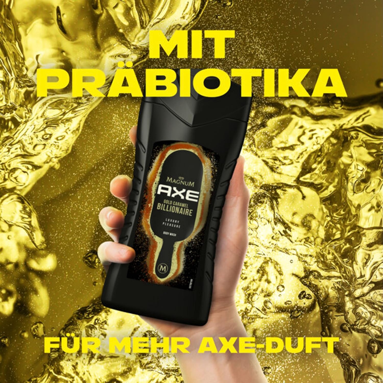 AXE Shower 250 ml.	Magnum Gold Caramel Billionaire