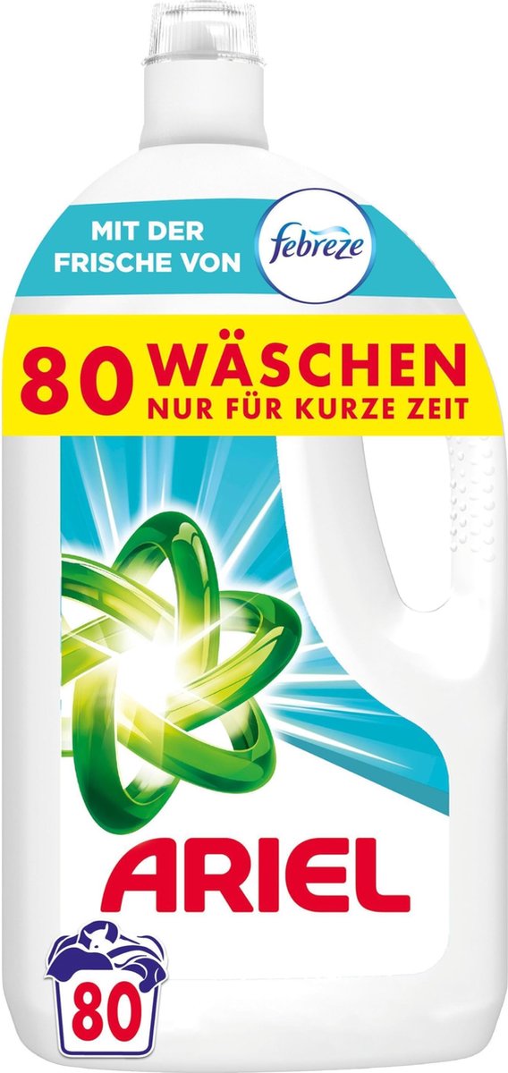 Procter & Gamble Ariel Gel 80 Wash Febreze Professional 4 Liters