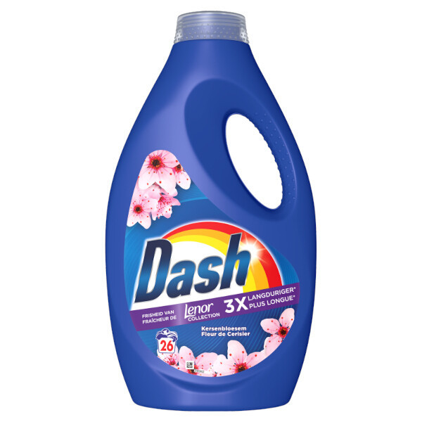 Dash Vloeibaar 1170 ml/26 sc	"Lenor Collection"  Kersenbloesem