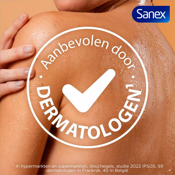 Sanex Douchegel 400 ml – Zero % Sensitive (Hypoallergeen)