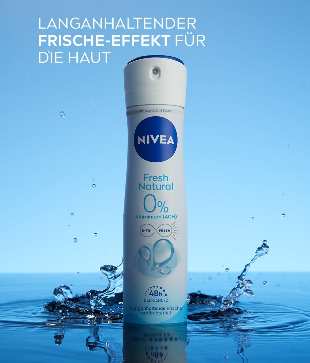 Nivea Deospray 150 ml.	Fresh Natural