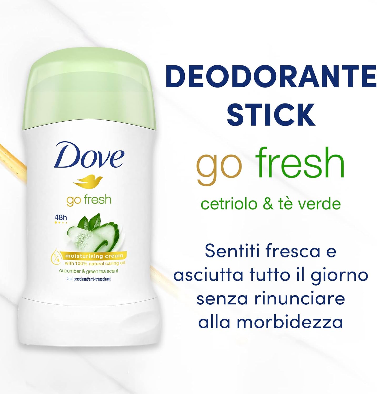 Dove Deo Stick 40 ml.	Fresh Touch Cucumber