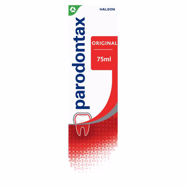 Parodontax Tandpasta 75ml.	Fluor/Original